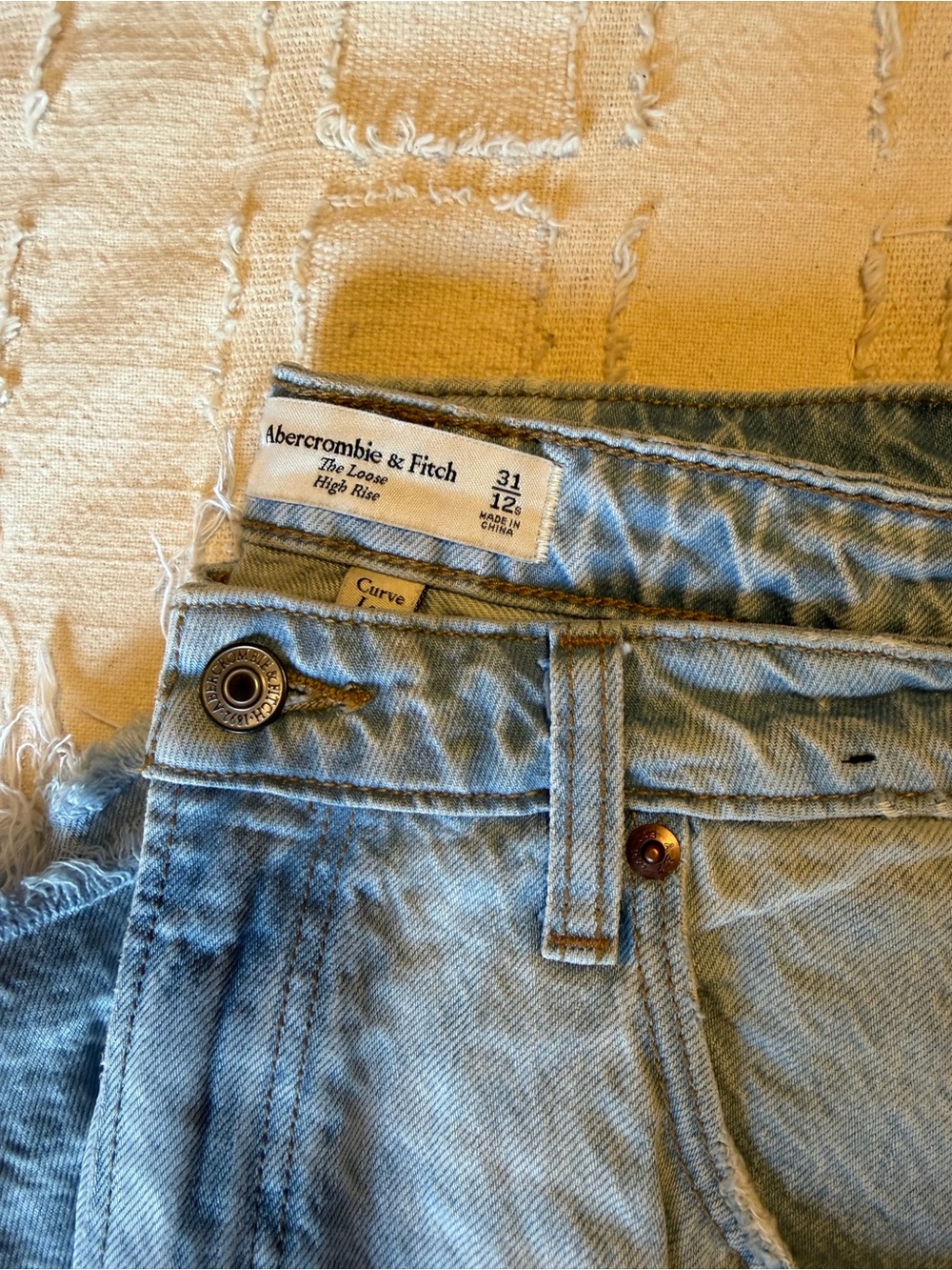 Abercrombie & Fitch Light Blue Women's Jeans